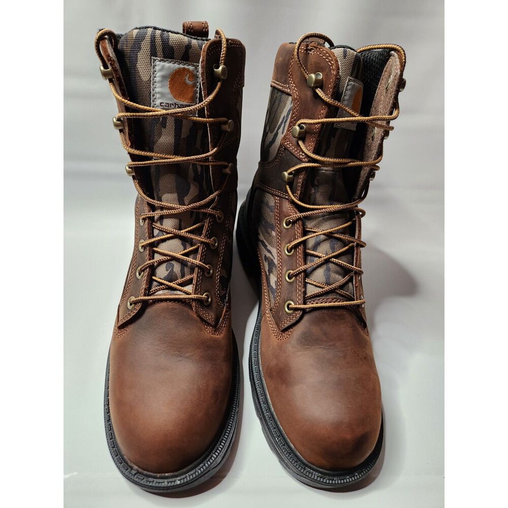 Carhartt Ironwood Storm Defender Waterproof 8" Work Boots Men’s 10